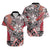 (Custom Personalised) Hawaii Hawaiian Shirt Tribal Plumeria With Polynesian Turtle Ver.03 LT14 Red - Polynesian Pride