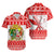 Hawaii Christmas Matching Dress and Hawaiian Shirt Santa Claus Mele Kalikimaka with Polynesian Kanaka LT14 - Polynesian Pride