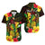 (Custom Personalised) Hawaii Hawaiian Shirt Pineapple Mix Kakau Reggae Kanaka LT14 Reggae - Polynesian Pride