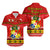 Tonga Christmas Hawaiian Shirt Tongan Ngatu Kilisimasi Fiefia LT14 Red - Polynesian Pride