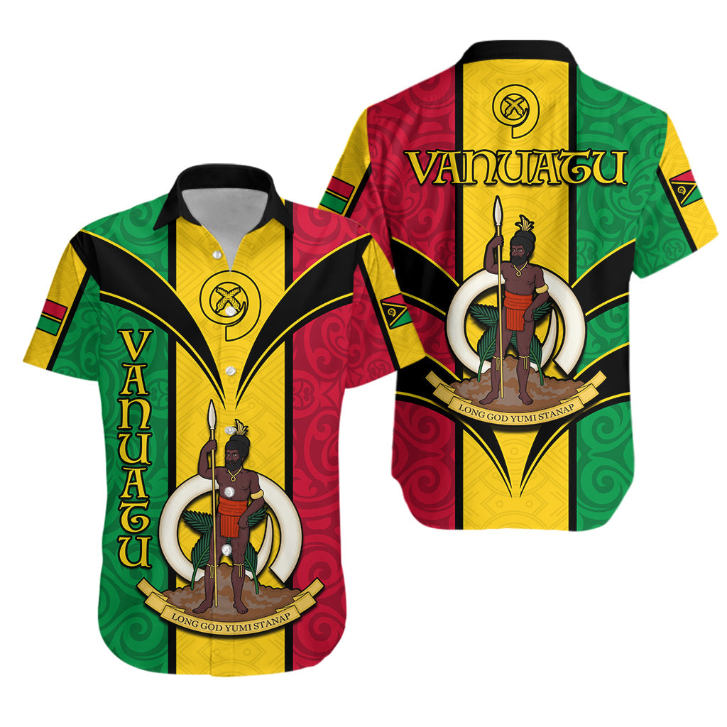 Vanuatu Hawaiian Shirt Pig Tusk Polynesian LT13 Unisex Yellow - Polynesian Pride