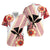 Hawaii Matching Dress and Hawaiian Shirt Kakau Tribal Red Batik Floral Ver.02 LT13 - Polynesian Pride