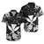 Hawaii Matching Dress and Hawaiian Shirt Polynesia White Kanaka Maoli LT13 - Polynesian Pride