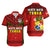 Tonga Rugby Hawaiian Shirt Mate Maa Tonga Pacific Ngatu Black LT14 Red - Polynesian Pride