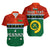 Custom Matching Hawaiian Shirt and Dress Penama Province Vanuatu Pig Tusk Polynesian Flag Style LT14 - Polynesian Pride