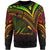 Hawaii Sweatshirt - Cross Style Reggae Color Unisex Black - Polynesian Pride