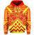 Custom Hawaii Mauna Kea Hoodie LT6 Unisex Red - Polynesian Pride