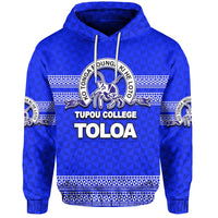 Tonga Tupou College Toloa Hoodie Unisex Blue - Polynesian Pride