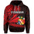 Tonga Hoodie Kalia Polynesian NO.1 LT6 Unisex Red - Polynesian Pride