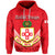 Kolisi Tonga Hoodie Polynesian Style Unisex Red - Polynesian Pride