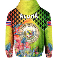 Hawaii Hoodiean Tribal Kanaka Maoli Hibiscus LT14 - Polynesian Pride