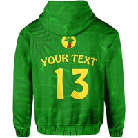 (Custom Text and Number) Cocos (Keeling) Islands Zip Hoodie Proud Flag Unique LT13 - Polynesian Pride