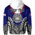 Custom American Samoa Hoodie Bald Eagle Mix Polynesian LT13 - Polynesian Pride