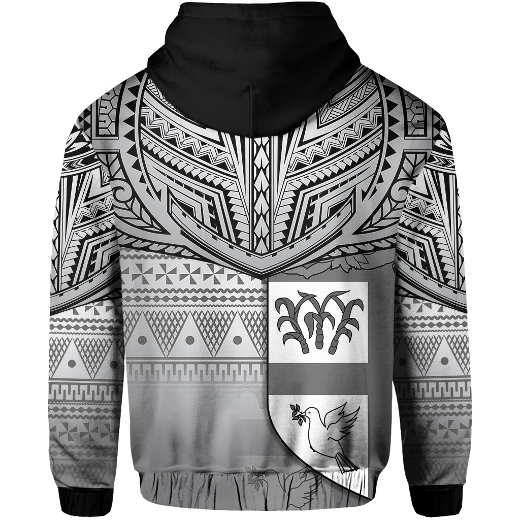 Fiji Creative Hoodie Love Country Version Black LT13 - Polynesian Pride