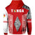 Custom Tonga Rugby Hoodie Mate Maa Tonga LT13 - Polynesian Pride