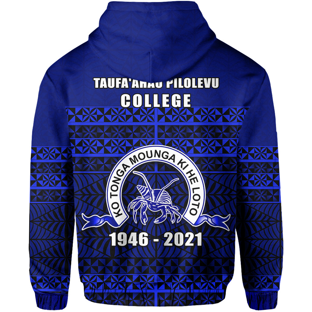 Taufaahau Pilolevu Zip Hoodie 75 Years Diamond Jubilee LT13 - Polynesian Pride