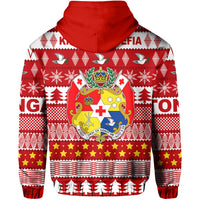 Tonga Kilisimasi Fiefia Hoodie Merry Christmas with Tongan Pattern LT13 - Polynesian Pride