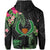 Pohnpei Micronesia Hoodie Tropical Flowers LT13 - Polynesian Pride