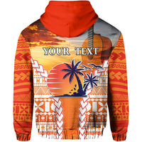 Island Vocal Tribute Hoodie Mix Pattern Version 03 LT13 - Polynesian Pride