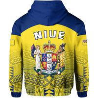 Niue Hoodie Rock of Polynesia (Golden) LT13 - Polynesian Pride