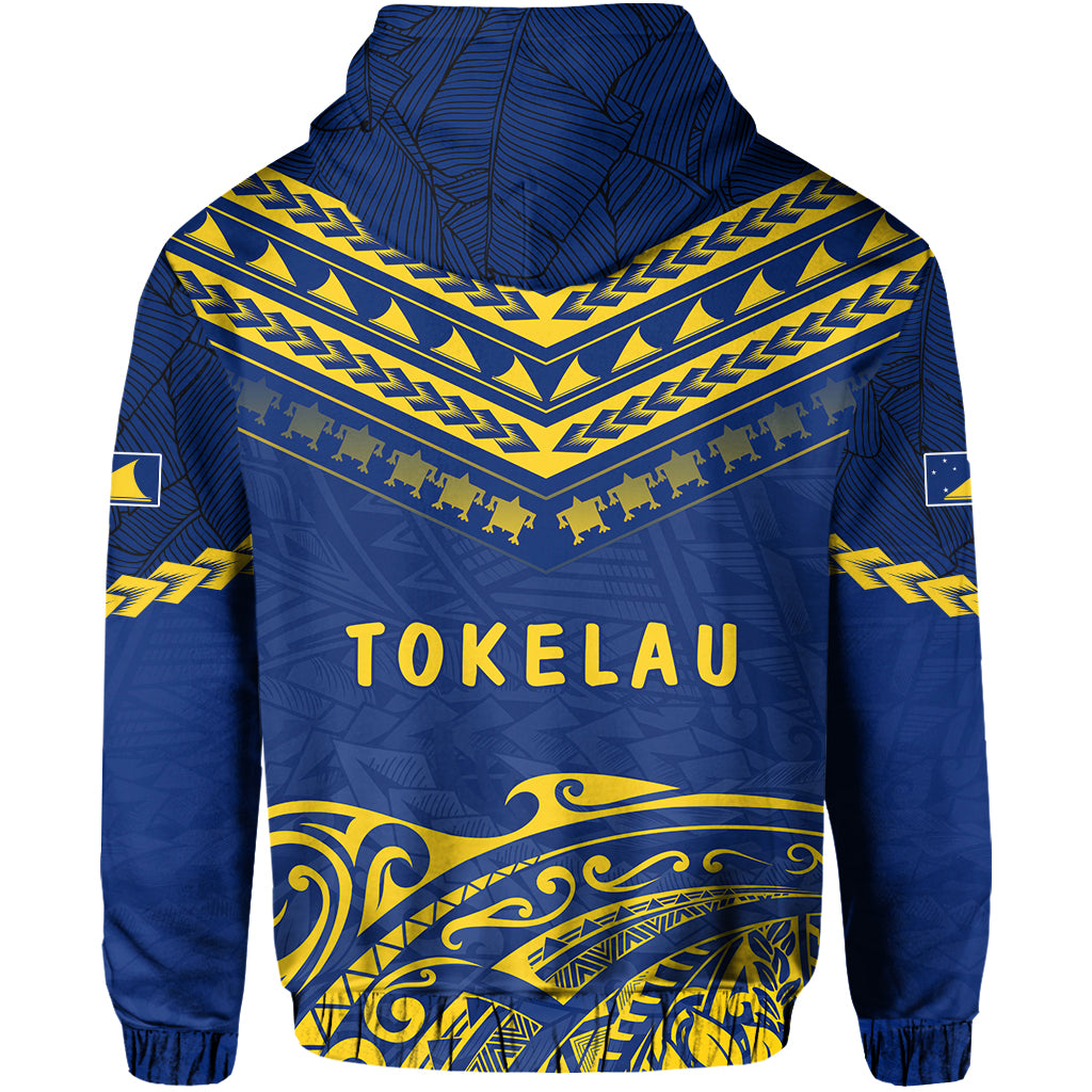 Tokelau Rugby Zip Hoodie Impressive Sport LT13 - Polynesian Pride