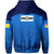 (JACKSON) Niue Hoodie Rock of Polynesia Blue Version Flag LT13 - Polynesian Pride