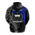 Siva Samoa Zip Hoodie Samoan Dance Mix Blue Polynesian LT13 - Polynesian Pride