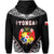 Tonga Zip Hoodie Tongan Kupesi Pattern LT13 - Polynesian Pride