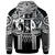 Custom Polynesian Hawaii Zip up Hoodie Coat of Arm Hawaii & Maui Tattoo - Polynesian Pride