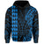 Kakau Polynesian Tribal Hoodie LT13 Blue - Polynesian Pride