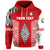 Custom Tonga Rugby Hoodie Mate Maa Tonga LT13 Unisex Red - Polynesian Pride