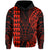 Kakau Polynesian Tribal Hoodie LT13 Red - Polynesian Pride