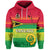 Custom Vanuatu Color Hoodie Six Provinces and Map LT13 - Polynesian Pride