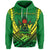 Cook Islands Rugby Hoodie Simple Polynesian LT13 Unisex Green - Polynesian Pride