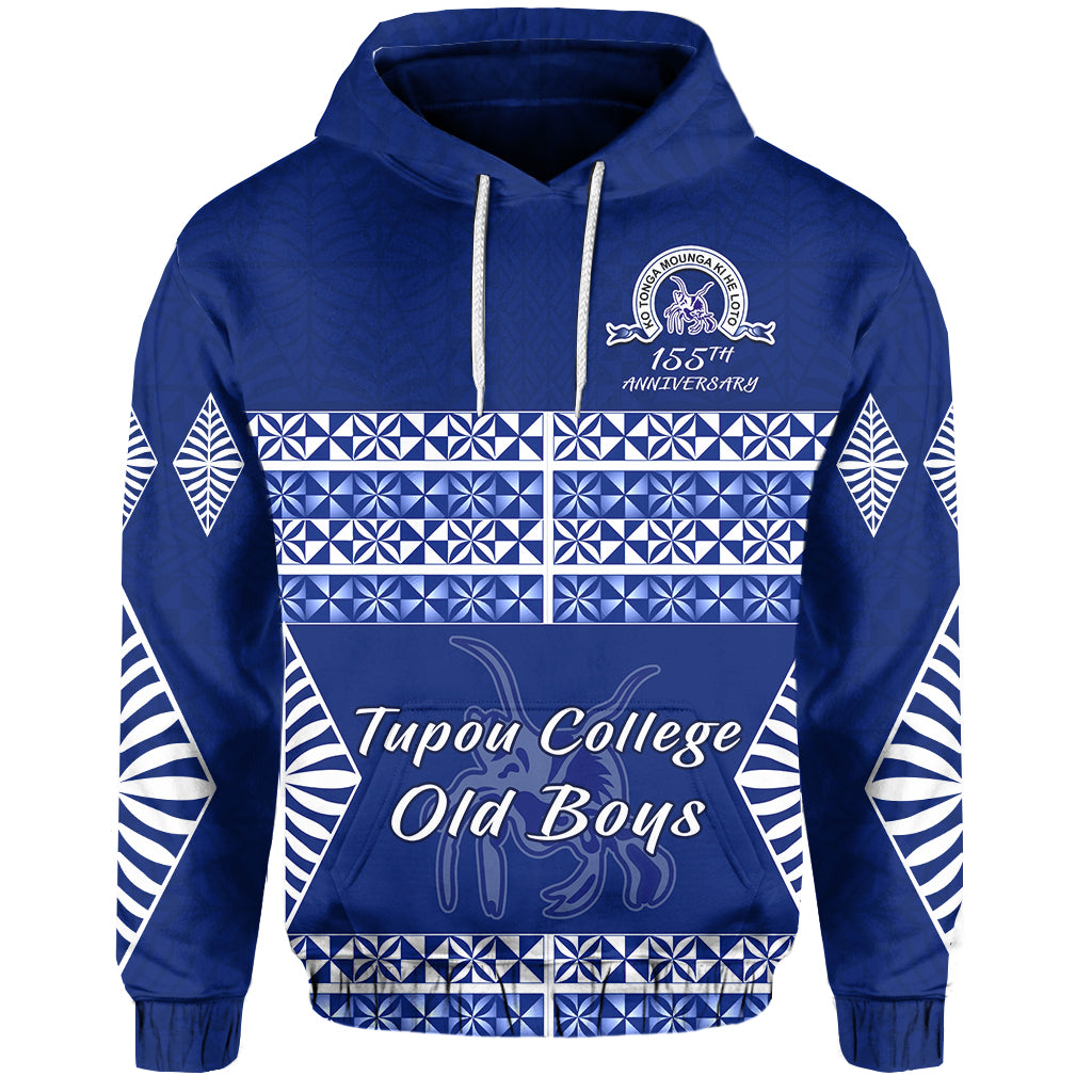 Custom Old Boys of Tupou College Hoodie 155th Anniversary LT13 - Polynesian Pride