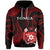 Tonga Pattern Hoodie Always Proud LT13 Unisex Red - Polynesian Pride