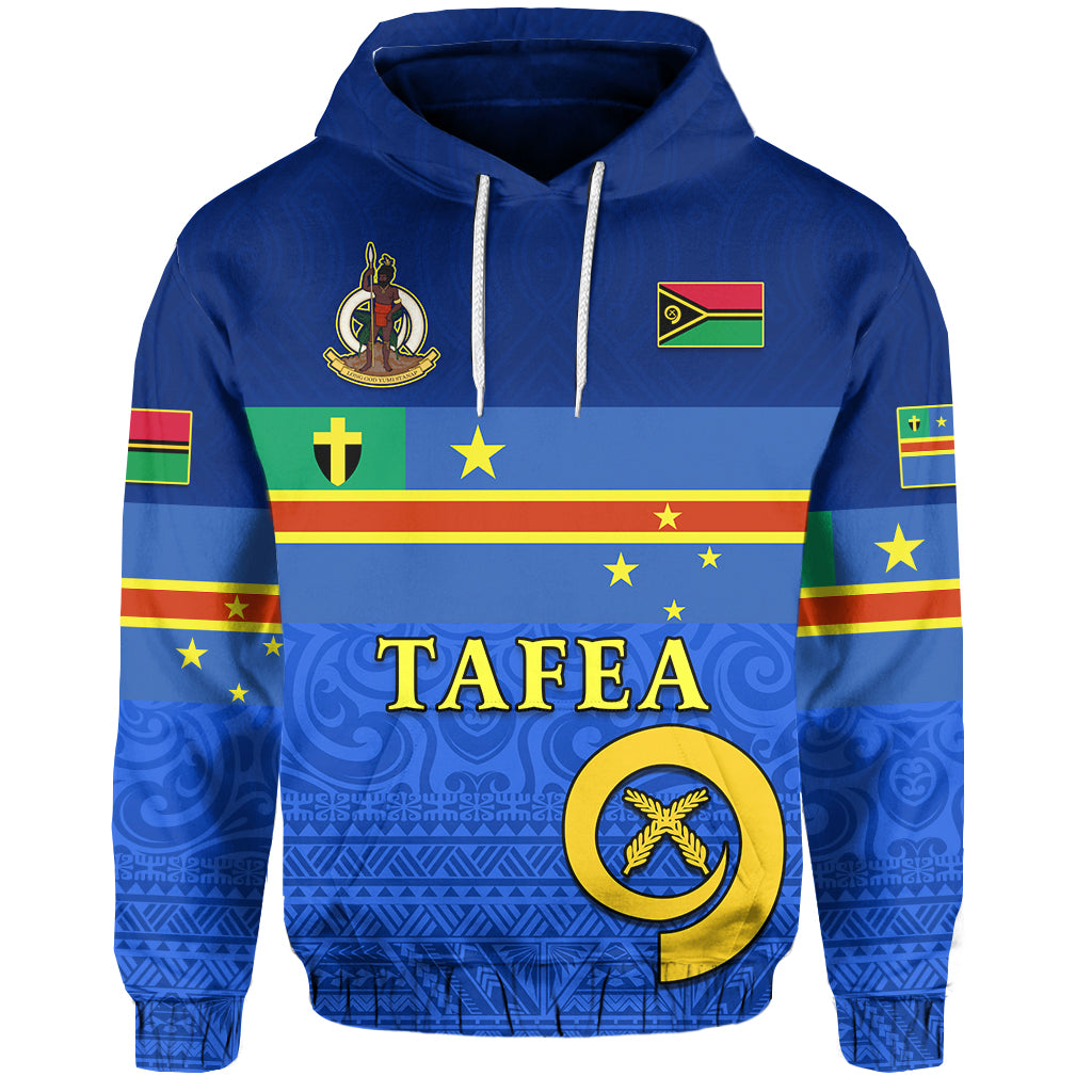 Tafea Province Hoodie Vanuatu Proud LT13 Unisex Blue - Polynesian Pride