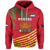 Morobe Province Hoodie Coconut PNG LT13 Unisex Red - Polynesian Pride