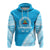 Lavengamalie College Tonga Hoodie Happy 42nd Anniversary LT13 Hoodie Blue - Polynesian Pride