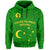 Cocos (Keeling) Islands Hoodie Proud Flag Unique LT13 Unisex Green - Polynesian Pride