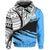 Bucalevu Secondary School Hoodie Style With Claw Pattern LT13 Hoodie Blue - Polynesian Pride