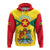 Grenada Hoodie Power Grenada Mix Coat of Arms LT13 Art - Polynesian Pride