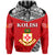 Kolisi Tonga Hoodie College Atele Mate Maa Tonga LT13 Unisex Red - Polynesian Pride