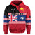 Papua New Guinea New Zealand Hoodie Polynesian PNG and NZ LT13 Red - Polynesian Pride