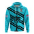 Fiji Rugby Tapa Pattern Fijian 7s Cyan Hoodie LT14 Zip Hoodie Cyan - Polynesian Pride