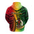 Custom Vanuatu Hoodie Luganville Polynesian Reggae Coat of Arms LT14 - Polynesian Pride