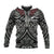 New Zealand Silver Fern Rugby Hoodie All Black NZ Maori Pattern LT13 Black - Polynesian Pride