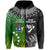 Custom Cook Islands Pattern and New Zealand Kiwi Zip Hoodie LT13 - Polynesian Pride