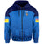 (JACKSON) Niue Hoodie Rock of Polynesia Blue LT13 Zip Hoodie Blue - Polynesian Pride