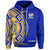 Rotorua Fijian Rugby Zip Hoodie 03 LT13 Unisex Blue - Polynesian Pride